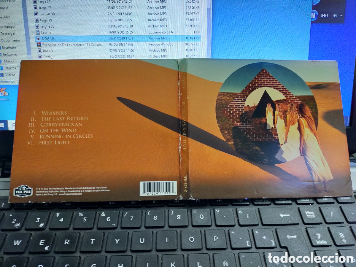 CD de M&uacute;sica: Ancestors CD Digipack in dreams and time 2012