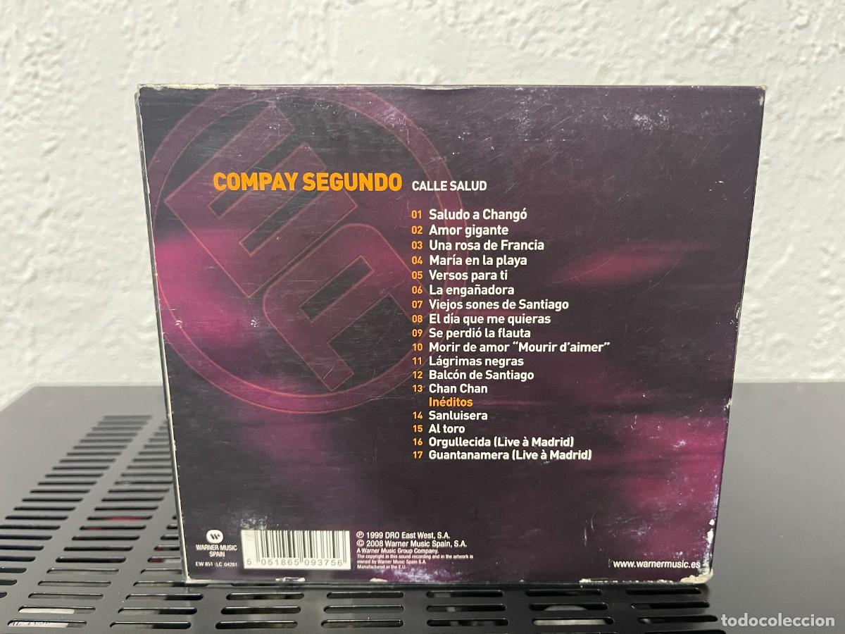 CDs de m&uacute;sica: Compay Segundo - Calle Salud cd - Foto 3