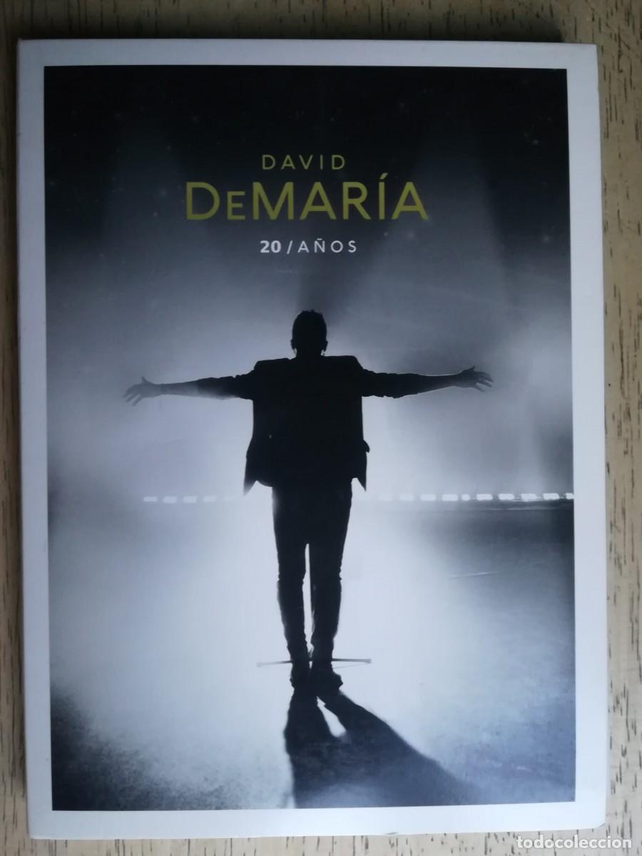 CDs de m&uacute;sica: David DeMar&iacute;a. 20 a&ntilde;os. CD+Dvd - Foto 1