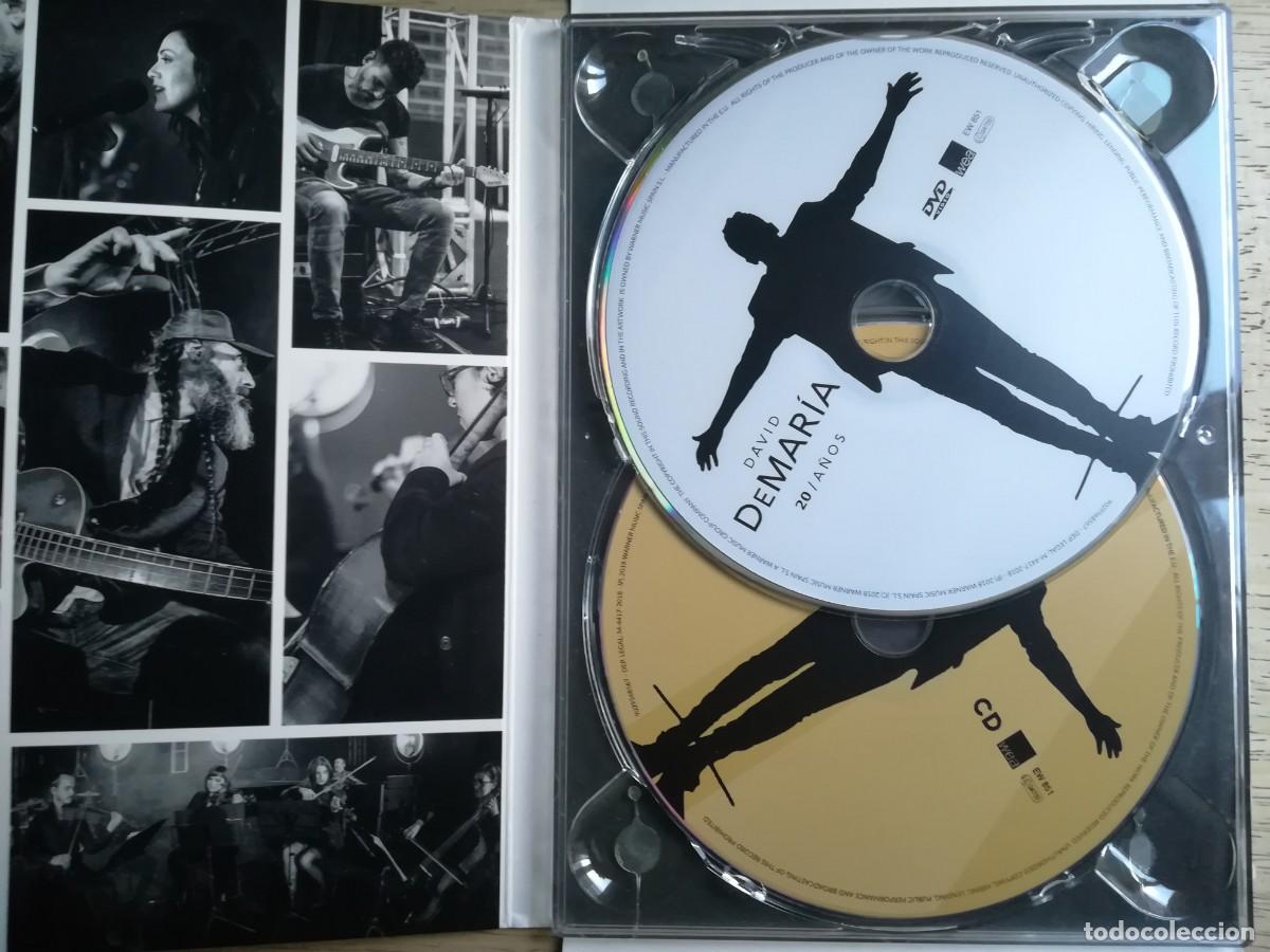 CDs de m&uacute;sica: David DeMar&iacute;a. 20 a&ntilde;os. CD+Dvd - Foto 5