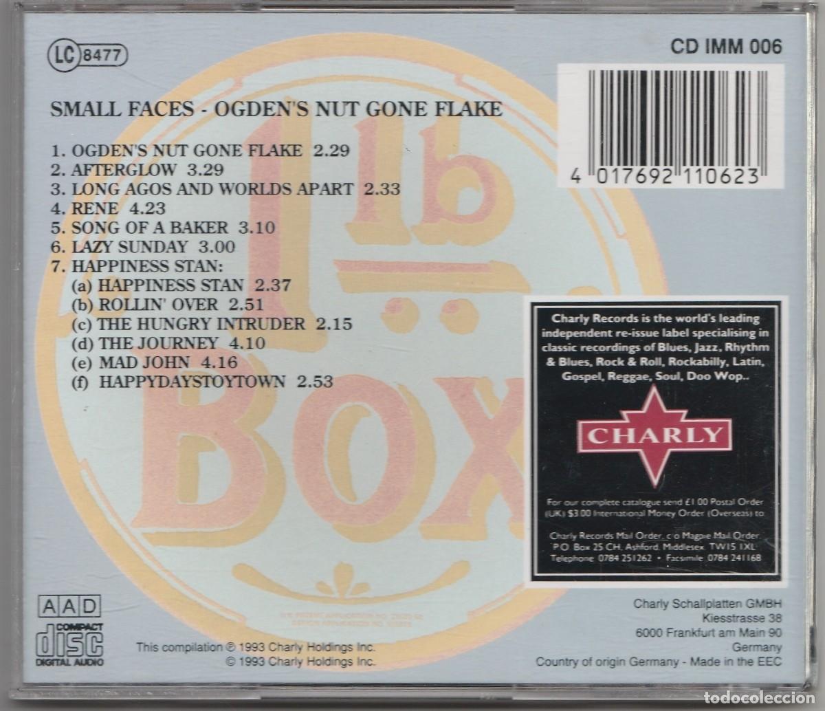 CDs de m&uacute;sica: CD SMALL FACES - OGDENS NUT GONE FLAKE - Foto 2