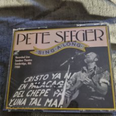 CDs de Música: PETER SEEGER SING A LONG LIVE CAMBRIDGE 1980 2 CD. Lote 387279859