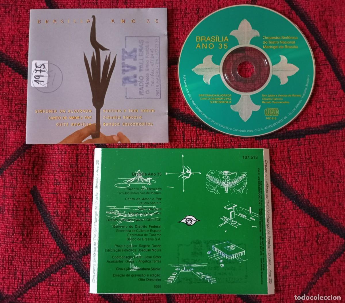 CDs de m&uacute;sica: ORQUESTA SINFONICA DE TEATRO NACIONAL DE BRASILIA ** A&ntilde;o 35 ** BRAZIL CD