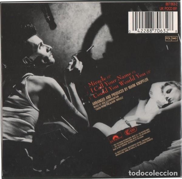 CDs de m&uacute;sica: Willy DeVille &ndash; Miracle -CD, Maxi-Single, Cardboard Sleeve -Germany 1987 - Foto 2