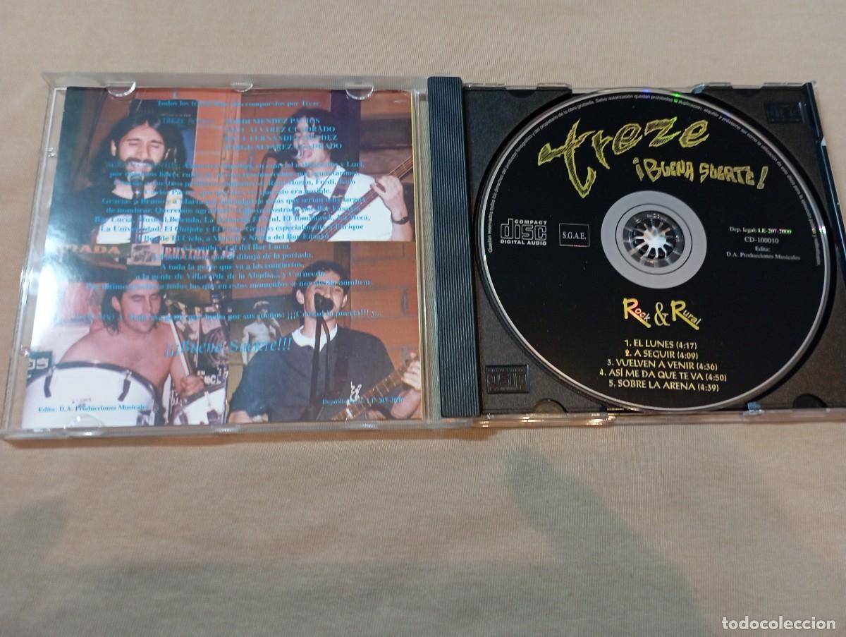 CDs de m&uacute;sica: TREZE - BUENA SUERTE - CD 1999 - LEON - Foto 3