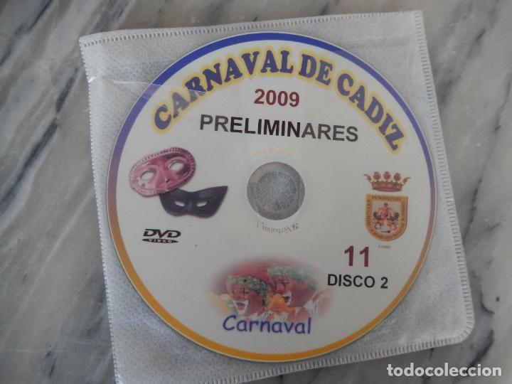 CDs de M&uacute;sica: CARNAVAL DE C&Aacute;DIZ 2009 - PRELIMINARES 8&ordf; - 2&ordf; PARTE - DVD.