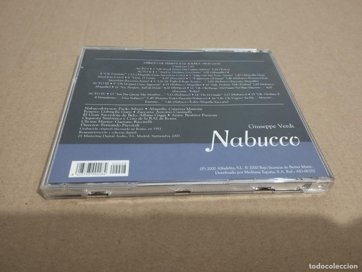 CDs de m&uacute;sica: NABUCCO (GIUSEPPE VERDI) CD - Foto 3
