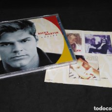 CDs de Música: RICKY MARTIN - VUELVE - CD - 1998 - DISCO VERIFICADO - INCLUYE HOJA CON DISCOGRAFÍA