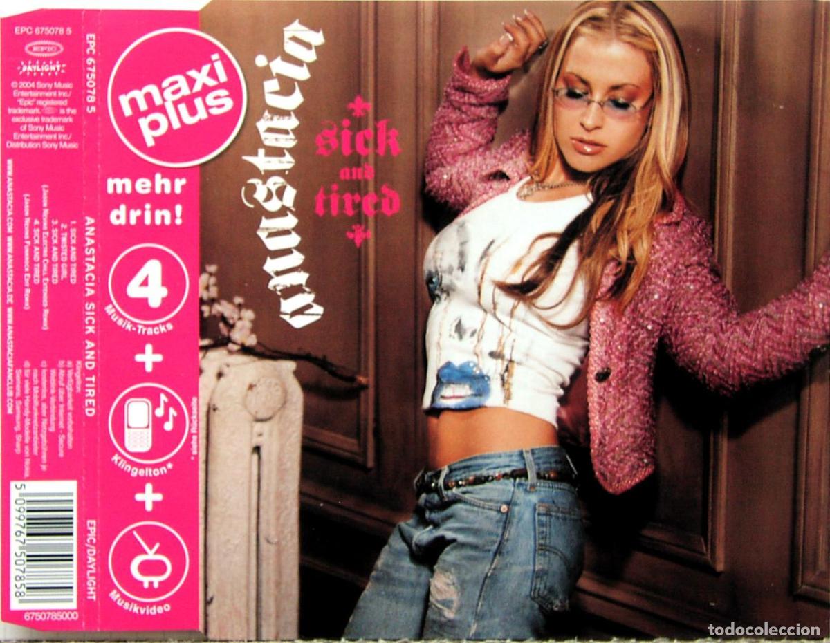 CDs de m&uacute;sica: Sick And Tired (CD Single) - Anastacia - Foto 1
