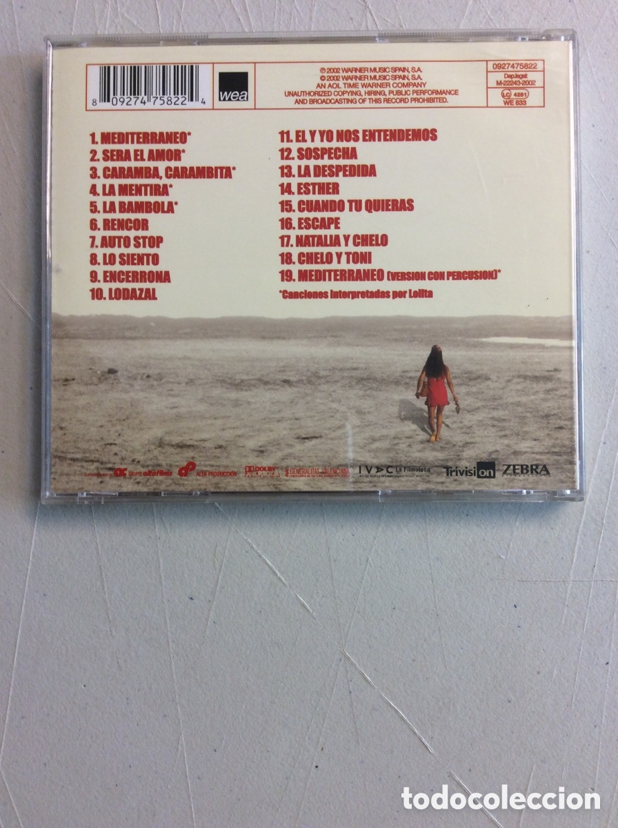 CDs de m&uacute;sica: Lolita. BSO Rencor. - Foto 2