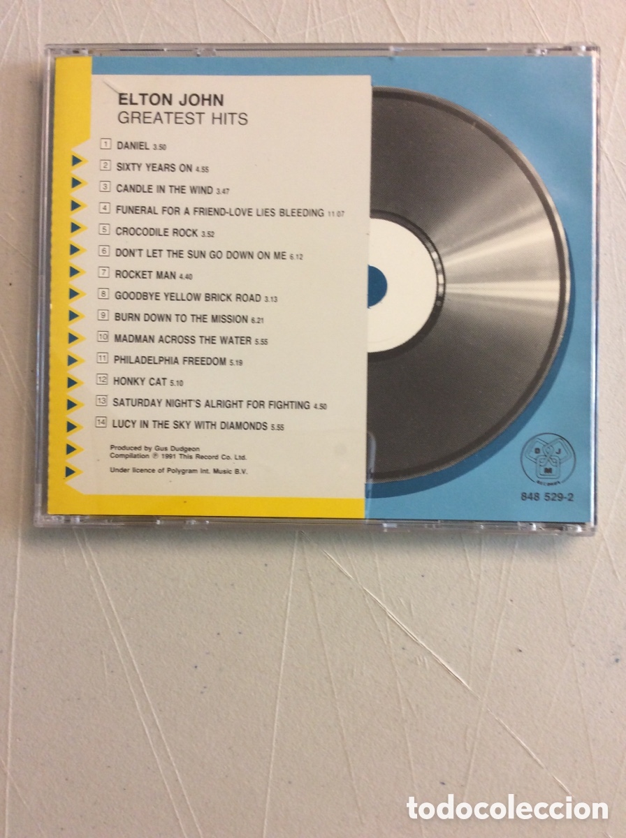 CDs de m&uacute;sica: Elton John. Greatest hits. - Foto 2