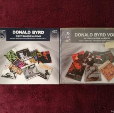 CDs de Música: DONALD BYRD - 4 X CD - EIGHT CLASSIC ALBUMS + 4 X CD - VOL. 2 SEVEN CLASSIC ALBUMS - PRECINTADO. Lote 387406274