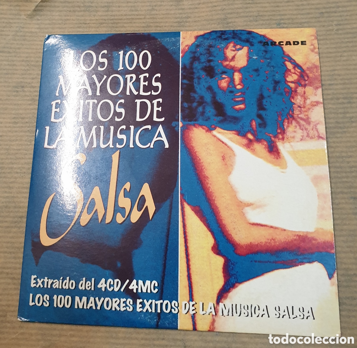 CDs de m&uacute;sica: Los 100 mayores exitos de la musica salsa. Cd single - Foto 1