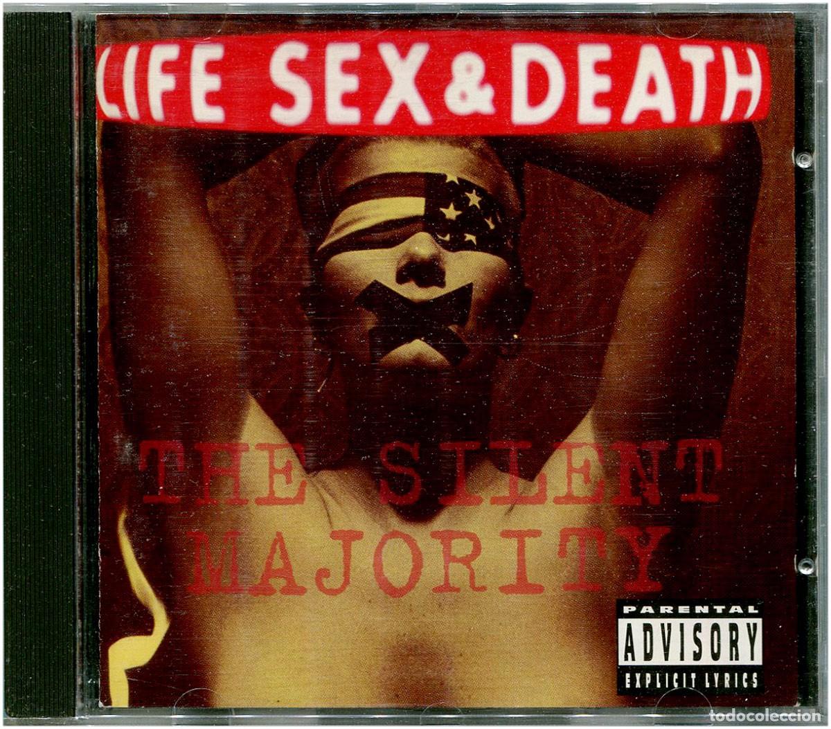 Music CDs: Life Sex & Death - The Silent Majority - CD US 1992 - Reprise Records 9 26996-2