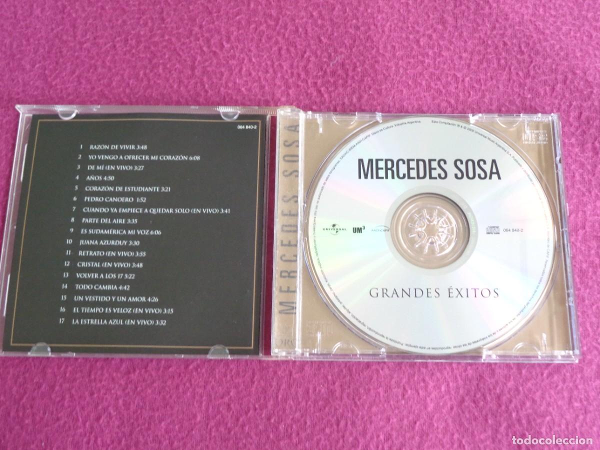 CDs de m&uacute;sica: MERCEDES SOSA ORO - GRANDES EXITOS - Foto 4