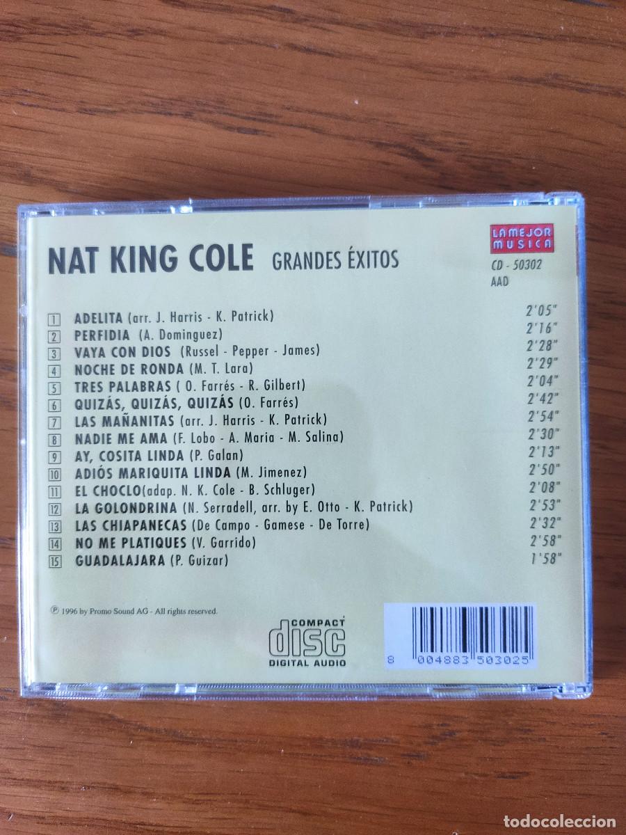CDs de m&uacute;sica: Nat King Cole Grandes exitos - Foto 2