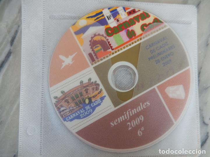 CDs de M&uacute;sica: CARNAVAL DE C&Aacute;DIZ 2009 - PRELIMINARES - SEMIFINALES 6&ordf; - CD.