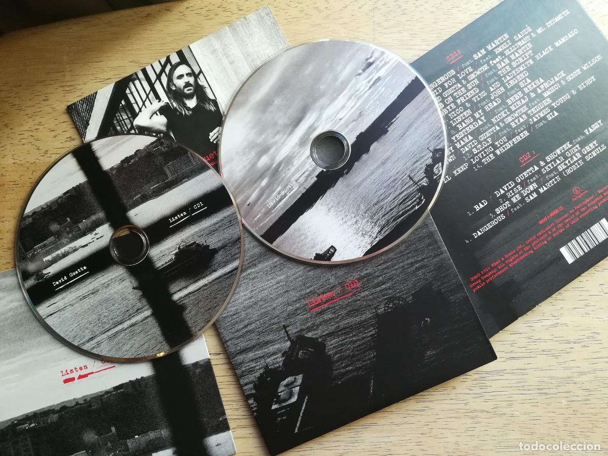 CDs de m&uacute;sica: David Guetta. Listen. 2 CD&acute;s en digipak - Foto 4