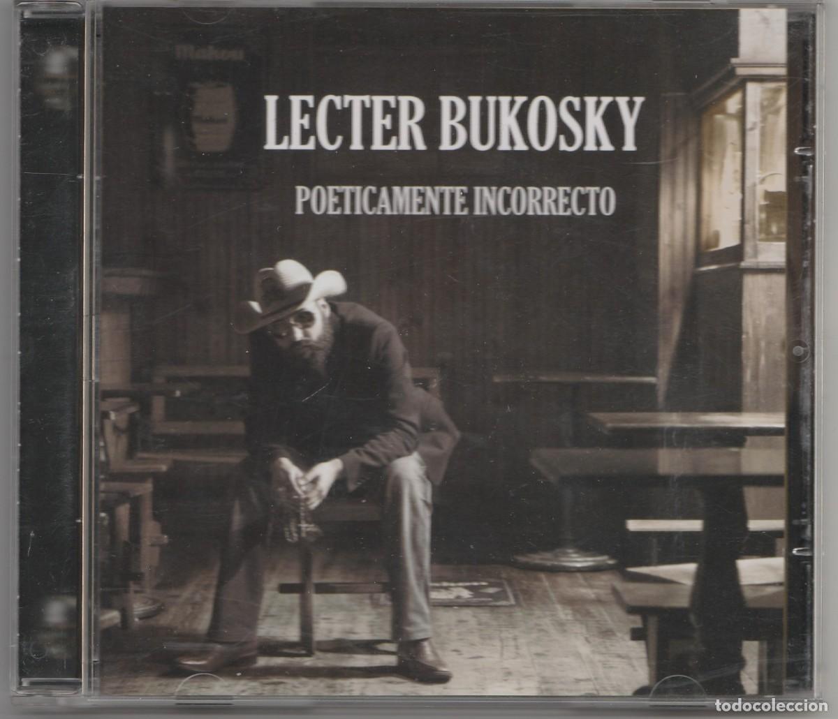 CDs de m&uacute;sica: CD LECTER BUKOSKY - POETICAMENTE INCORRECTO - Foto 1