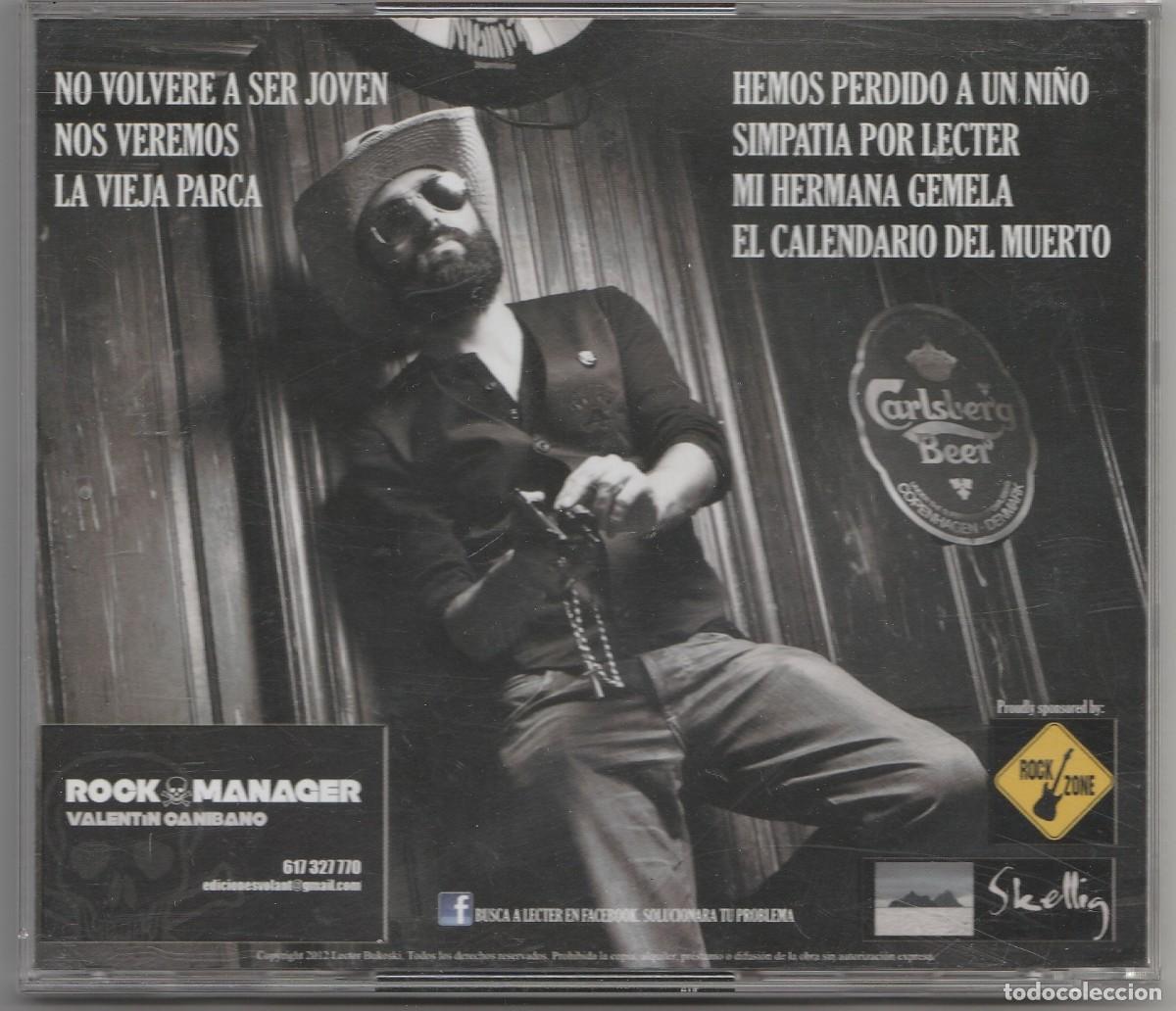 CDs de m&uacute;sica: CD LECTER BUKOSKY - POETICAMENTE INCORRECTO - Foto 2