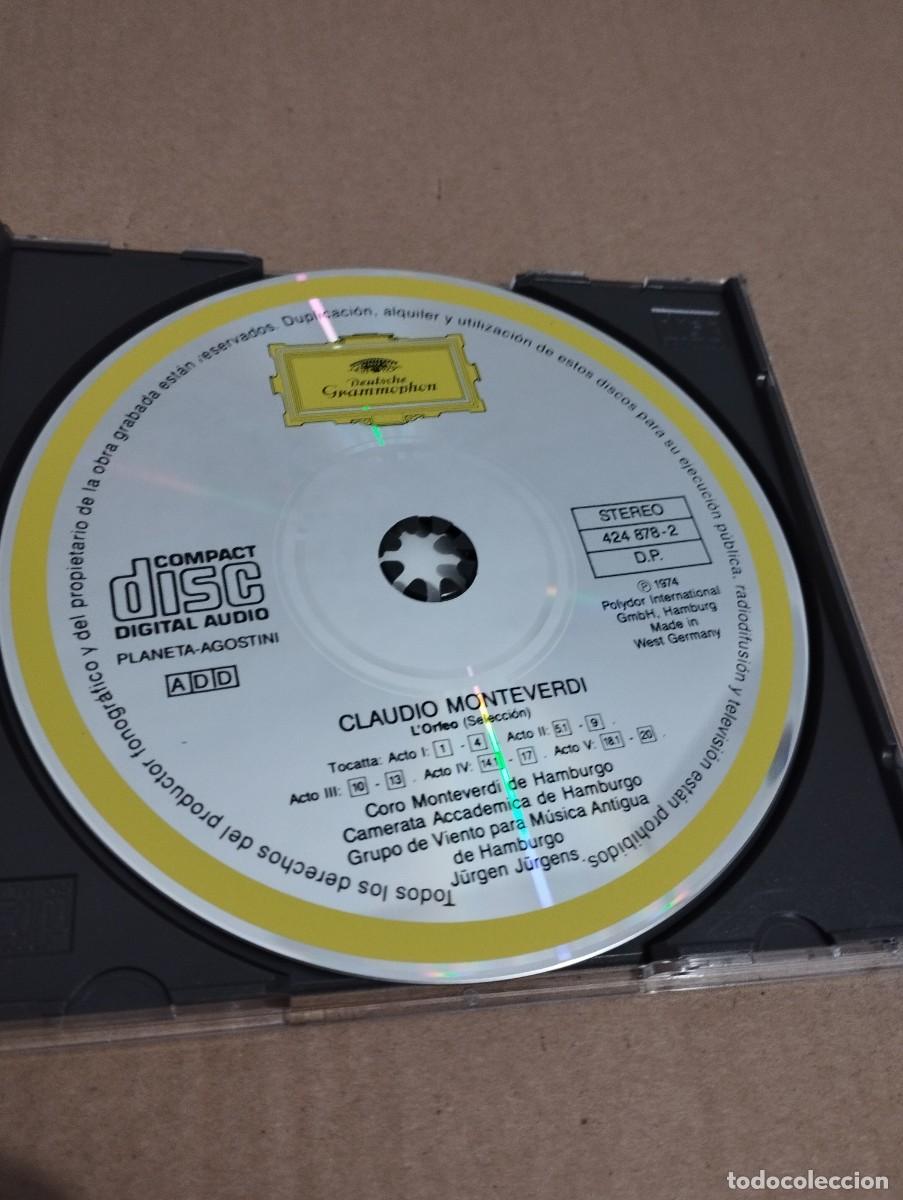 CDs de m&uacute;sica: LORFEO (LA GRAN &Oacute;PERA CLAUDIO MONTEVERDI) CD - Foto 2