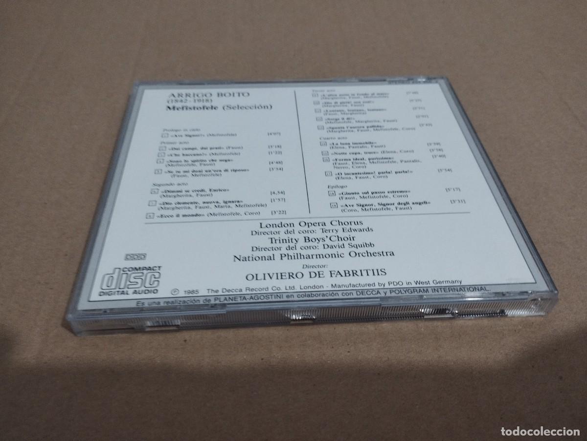 CDs de m&uacute;sica: MEFISTOFELE (LA GRAN &Oacute;PERA ARRIGO BOITO) CD - Foto 3