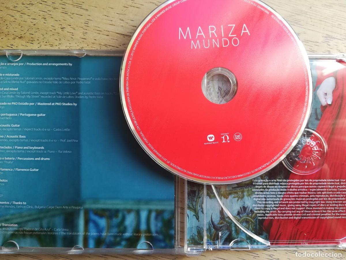 CDs de m&uacute;sica: Mariza &ndash; Mundo. CD - Foto 2