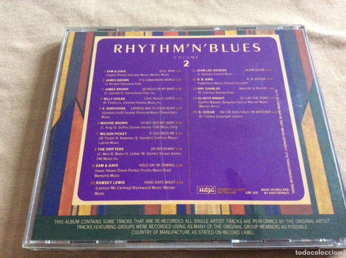 CDs de m&uacute;sica: RHYTHM N BLUES. VOLUME 1 - Foto 2