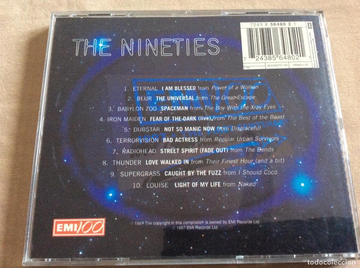 CDs de m&uacute;sica: THE NINETIES -- -CD RECOPILATORIO. - Foto 2