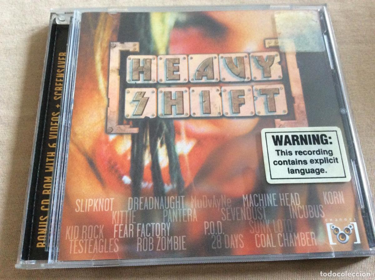 CDs de m&uacute;sica: Heavy shift. Recopilatorio. 2cd. Con v&iacute;deos - Foto 1
