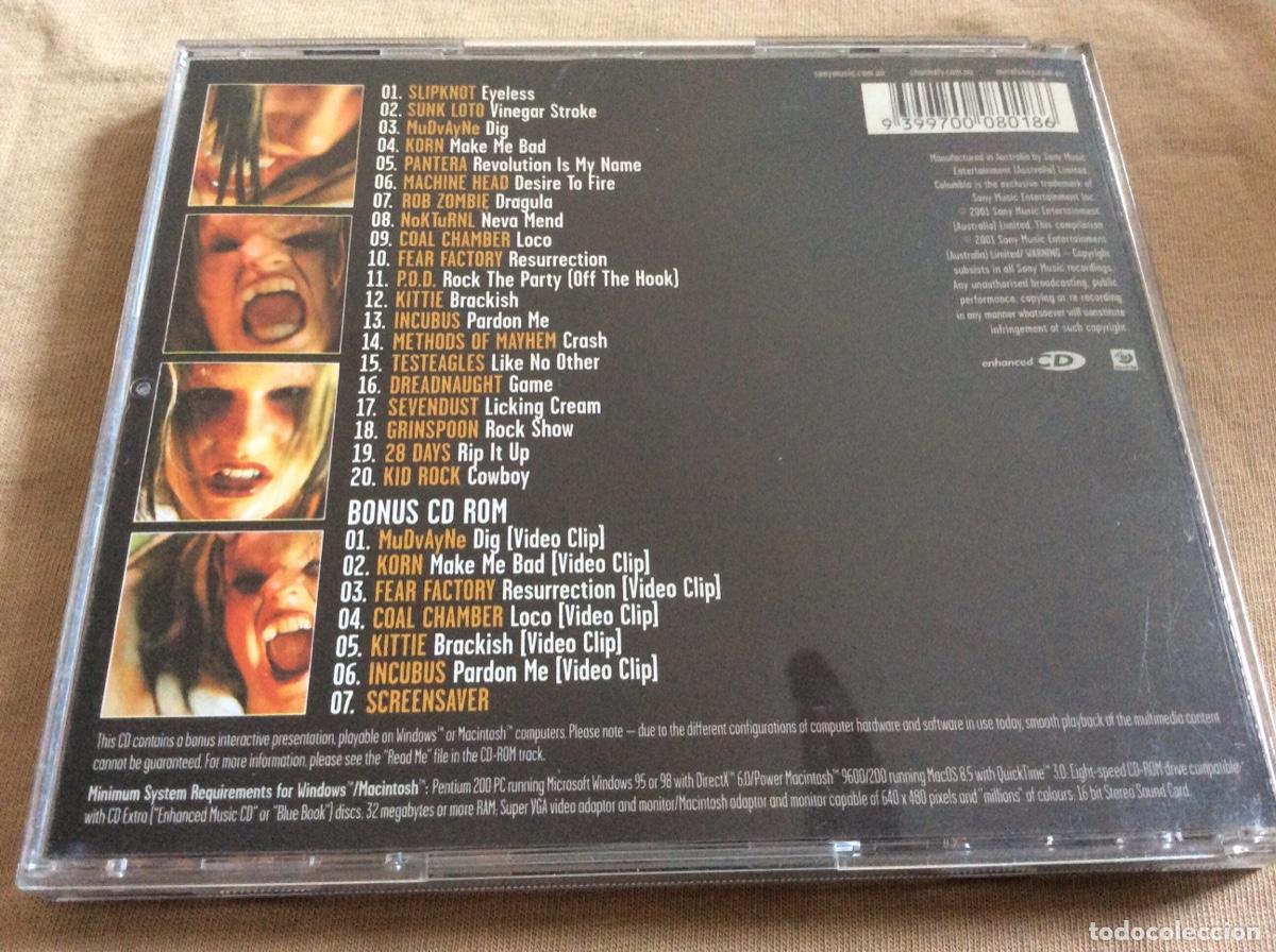 CDs de m&uacute;sica: Heavy shift. Recopilatorio. 2cd. Con v&iacute;deos - Foto 2