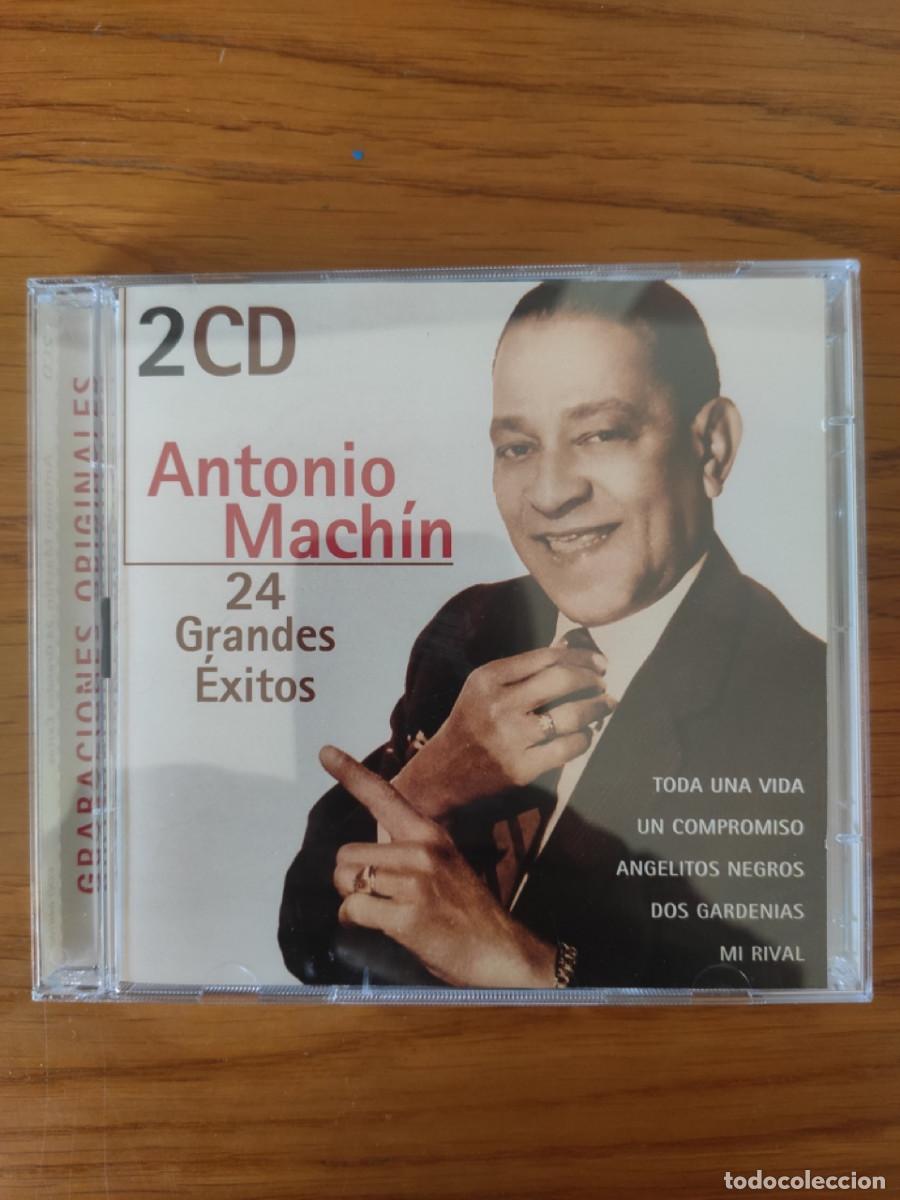 CDs de m&uacute;sica: Antonio Mach&iacute;n 24 grandes exitos 2 Cds - Foto 1