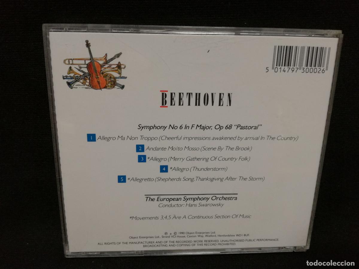 CDs de m&uacute;sica: CD - BEETHOVEN - SYMPHONY N&ordm; 6 PASTORAL - Foto 3