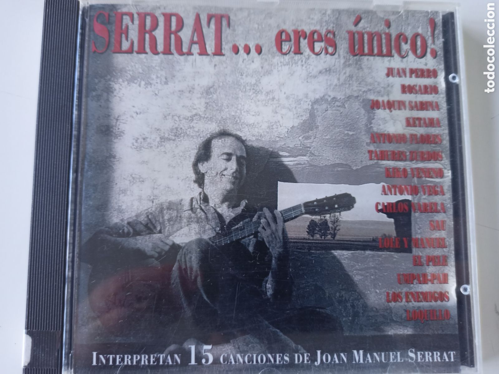 CDs de m&uacute;sica: Serrat eres &uacute;nico - Foto 1