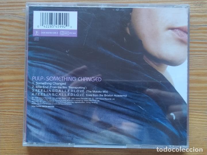 CDs de m&uacute;sica: CD SINGLE PULP - SOMETHING CHANGED (2V) - Foto 2