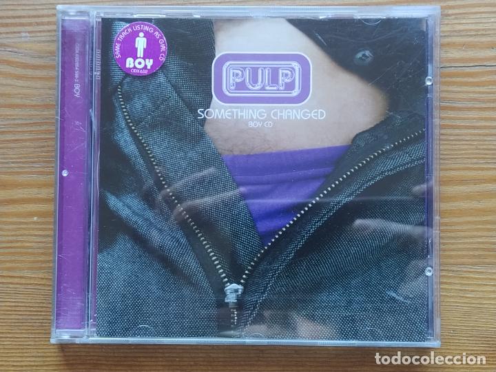 CDs de m&uacute;sica: CD SINGLE PULP - SOMETHING CHANGED (2V) - Foto 1
