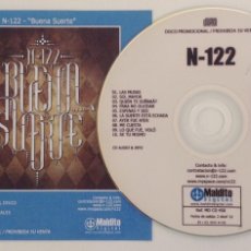 CDs de Música: N - 122 BUENA SUERTE CD PROMOCIONAL INTEGRO CON CONTENIDO EXTRA. Lote 387745564