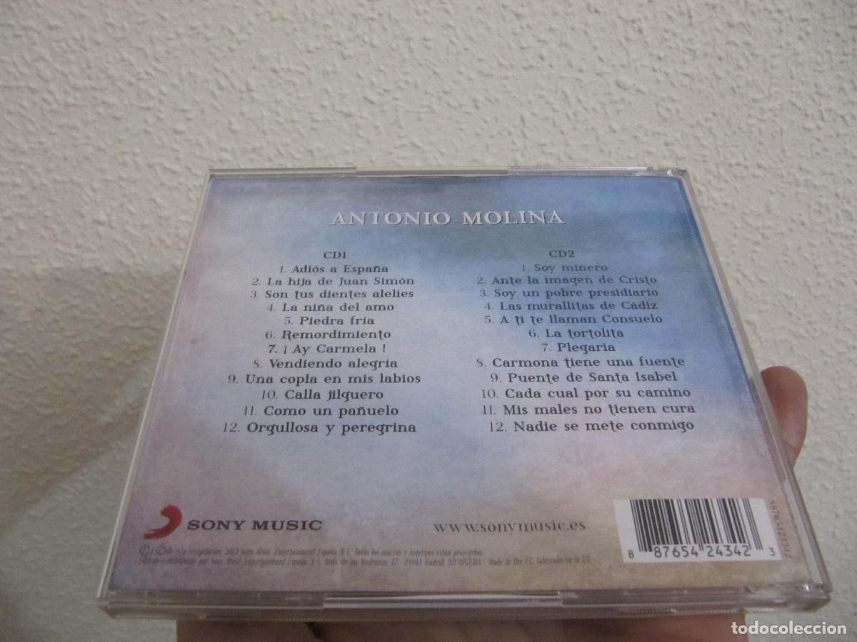 CDs de m&uacute;sica: ANTONIO MOLINA 2 CDS RARO - Foto 2