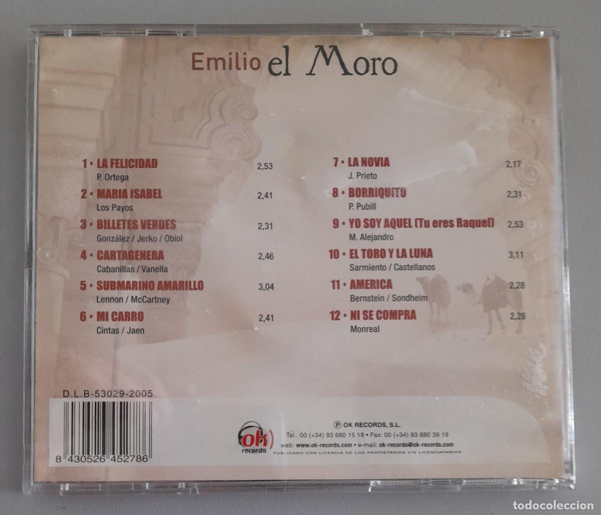 CDs de m&uacute;sica: EMILIO EL MORO - Foto 2