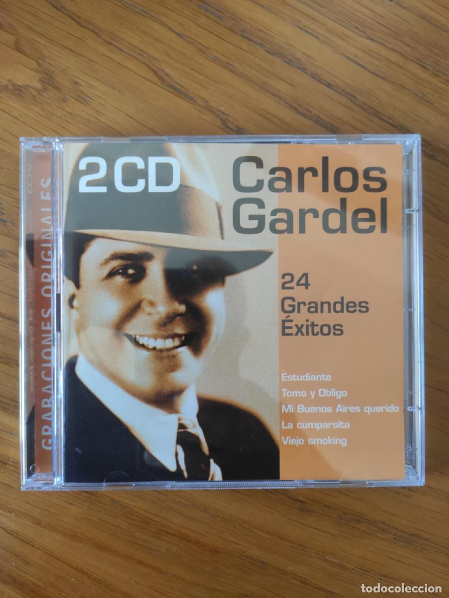 CDs de m&uacute;sica: GARDEL 24 grandes exitos 2 CDs - Foto 1
