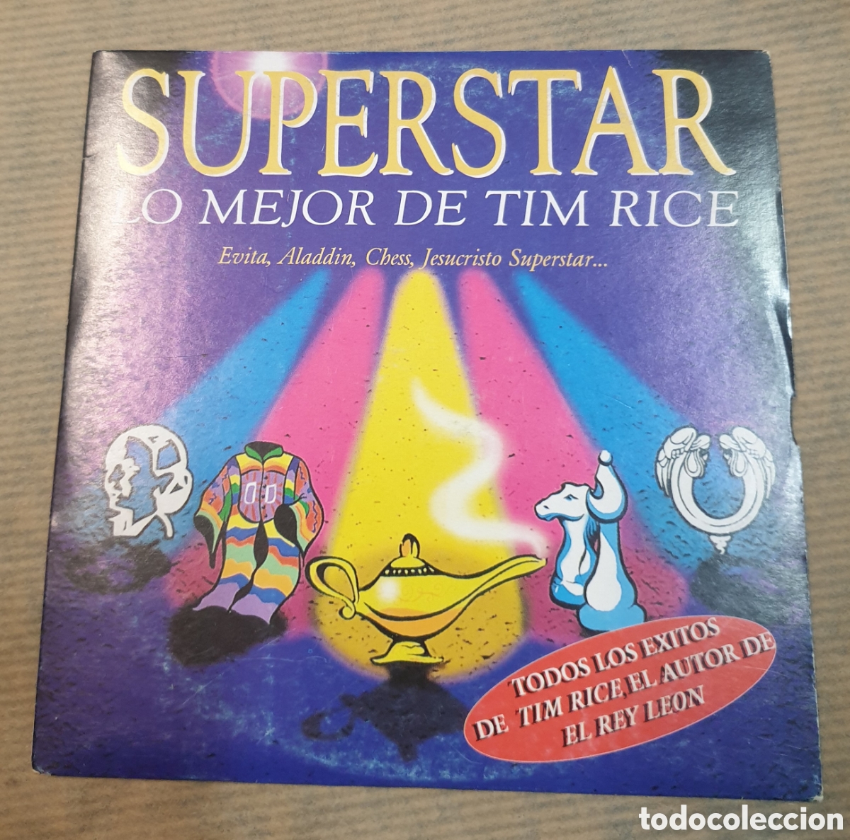 CDs de m&uacute;sica: Superstar lo mejor de Tim Rice. Cd single - Foto 1