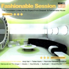 CDs de Música: FASHIONABLE SESSION-THIS COMPILATION UNITES ALL YOU EXPECT FROM DEEPEST &FASHIONABLE HOUSE. Lote 387878844