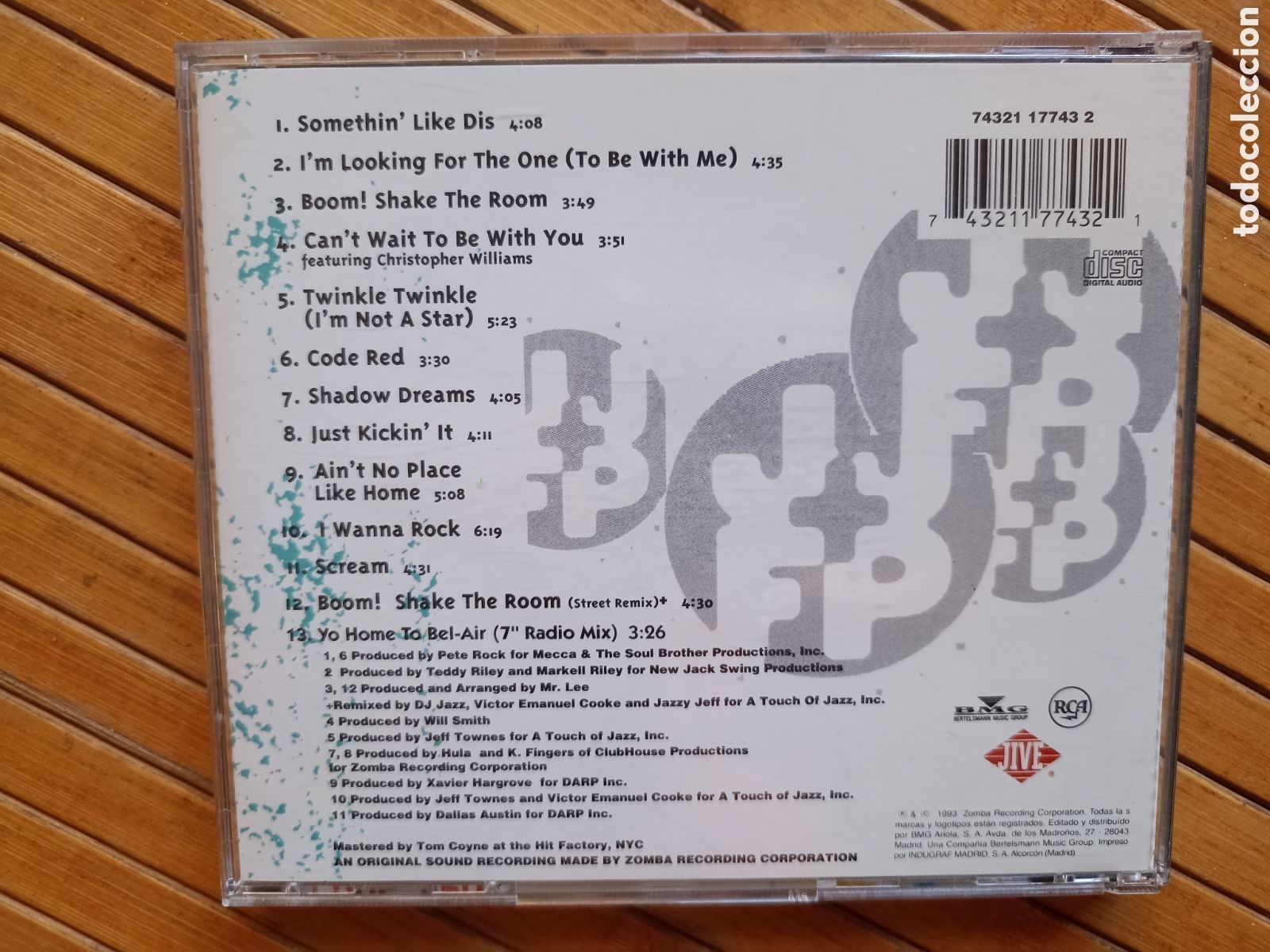CDs de m&uacute;sica: CD Jazzy Jeff & Fresh Prince - Code Red - Foto 2