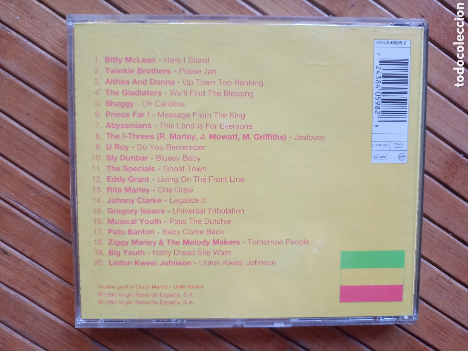CDs de m&uacute;sica: CD &iexcl;C&oacute;mo flotas t&iacute;o! - 20 &eacute;xitos de reggae para flipar - Foto 2