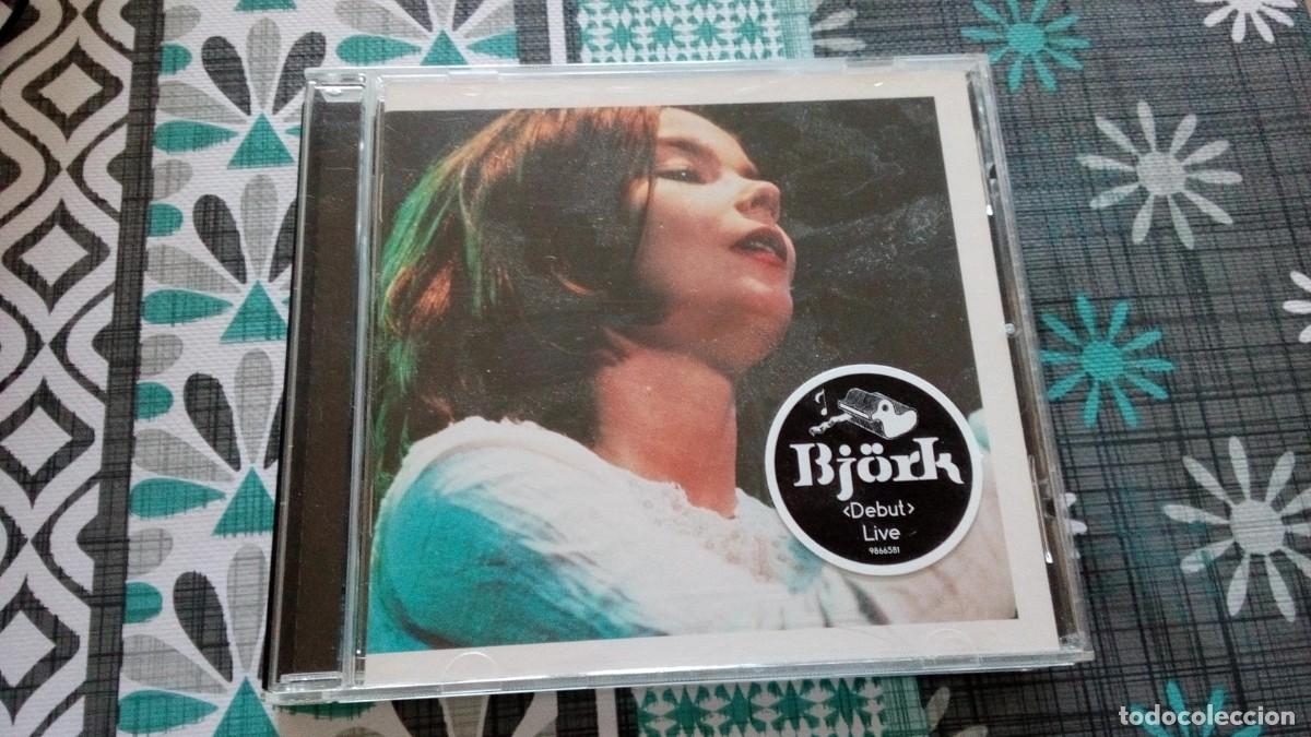 CDs de m&uacute;sica: BJORK DEBUT LIVE CD RARO - Foto 1
