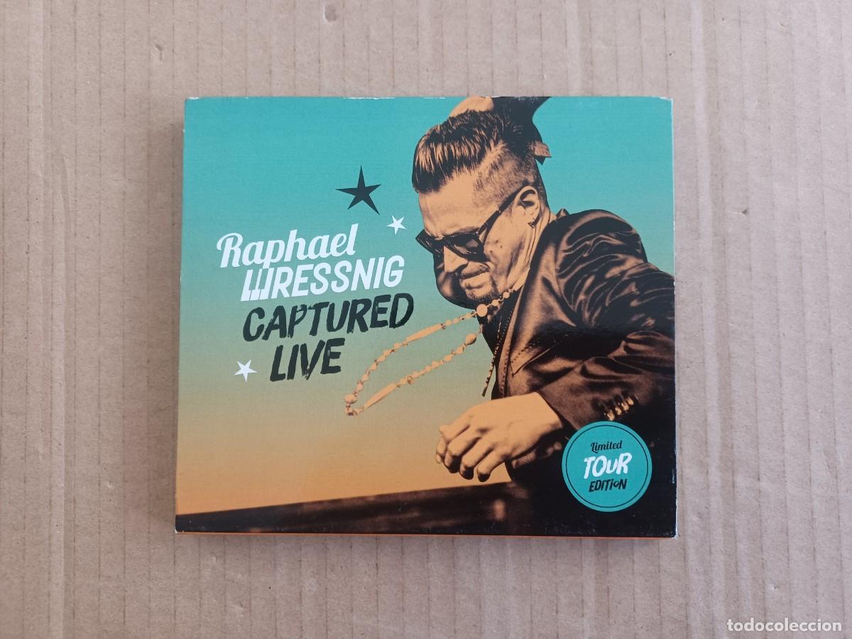 CDs de m&uacute;sica: RAPHAEL WRESSNIG - CAPTURED LIVE CD 2016 CON AUTOGRAFO - Foto 1