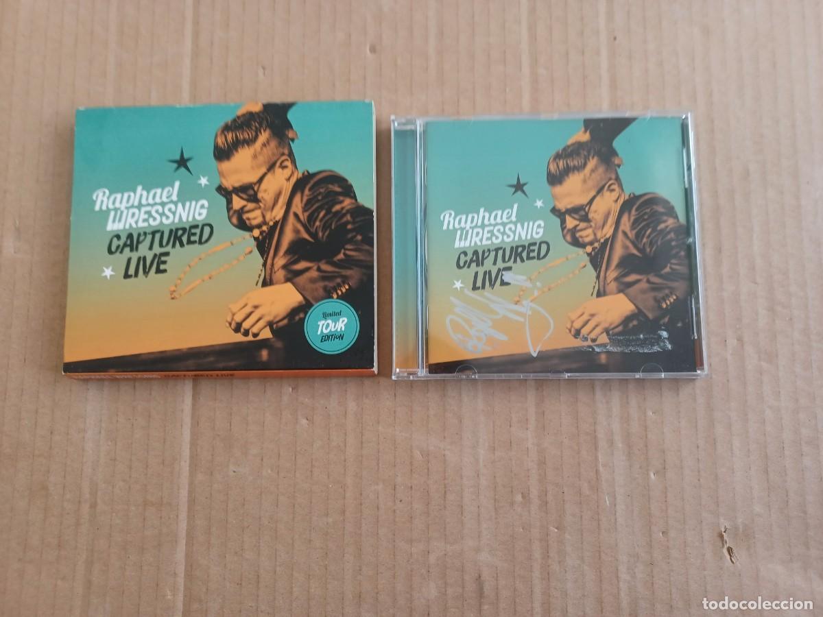 CDs de m&uacute;sica: RAPHAEL WRESSNIG - CAPTURED LIVE CD 2016 CON AUTOGRAFO - Foto 2