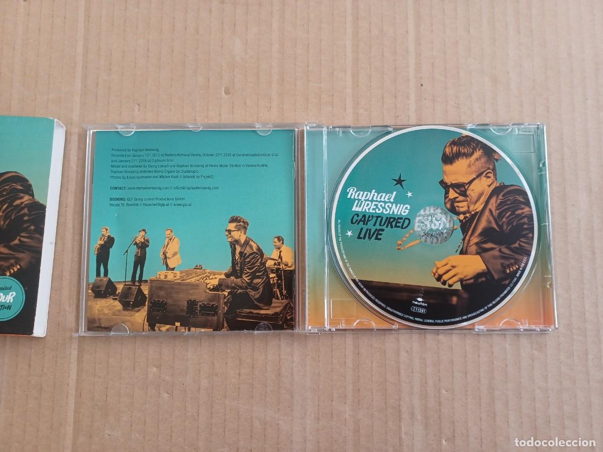 CDs de m&uacute;sica: RAPHAEL WRESSNIG - CAPTURED LIVE CD 2016 CON AUTOGRAFO - Foto 3