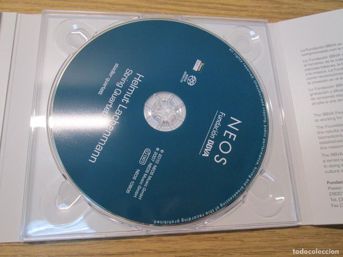 CDs de m&uacute;sica: CD. HELMUT LACHENMANN. STRING QUARTETS. CD. NEOS. FUNDACION BBVA. 2010 - Foto 8