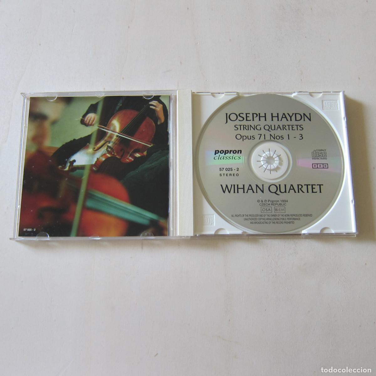 CDs de m&uacute;sica: HAYDN. STRING QUARTETS OP.71 - WIHAN QUARTET (POPRON CLASSICS) CD - Foto 3